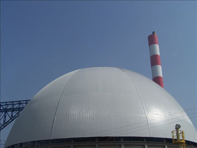 瑞金球形发电厂网架工程